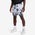 Jordan Sport Dri-fit Aop Diamond - Herren Shorts White-Black-Black