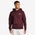 Nike Club - Hombre Hoodies Burgundy Crush-Burgundy Crush