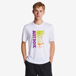 Hombre T-Shirts - Nike Just Do It - White-White