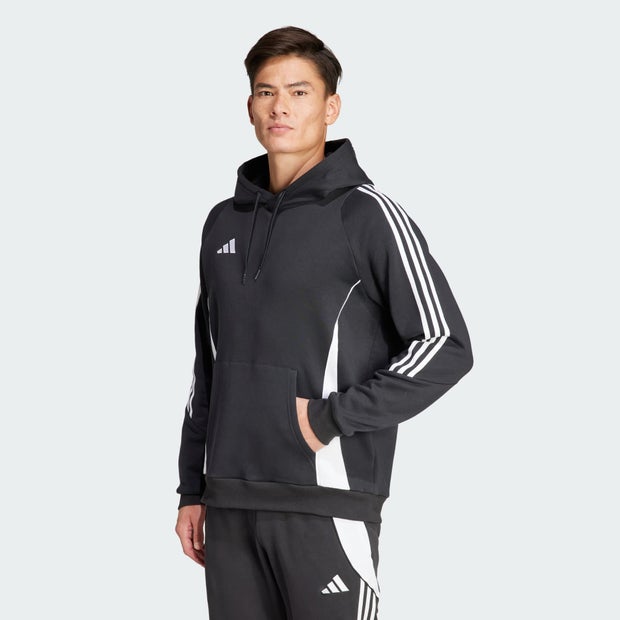 Image of Adidas Tiro 24 male Felpe con cappuccio - Nero - Jersey di cotone - Foot Locker035