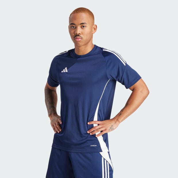 Image of Adidas Tiro 24 male Maglie/Repliche - Blu - Tela di cotone - Foot Locker035