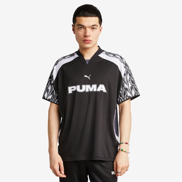 Image of Puma Football male Magliette - Nero - Poly Woven - Foot Locker035