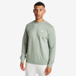 Herren Sweatshirts - Nike Club - Jade Horizon-White