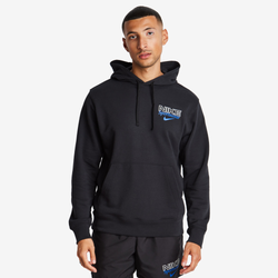 Men Hoodies - Nike T100 - Black-Black