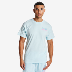 Homme T-Shirts - Nike T100 - Glacier Blue-Glacier Blue