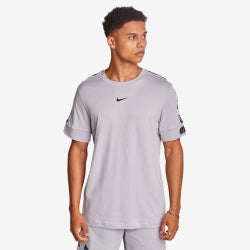 Homme T-Shirts - Nike T100 - Wolf Grey-Wolf Grey