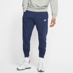 Herren Hosen - Nike Club - Midnight Navy-White