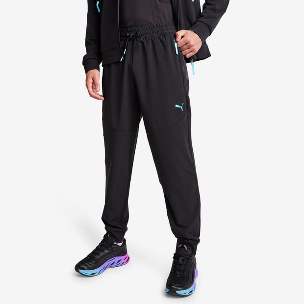 Image of Puma tech male Pantaloni - Nero - Poly Woven - Foot Locker035