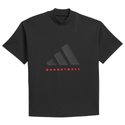 Homme T-Shirts - adidas One Bball Tee - Black-Red