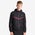 Lacoste Diamond Weave Hooded - Men Track Tops Black-Red