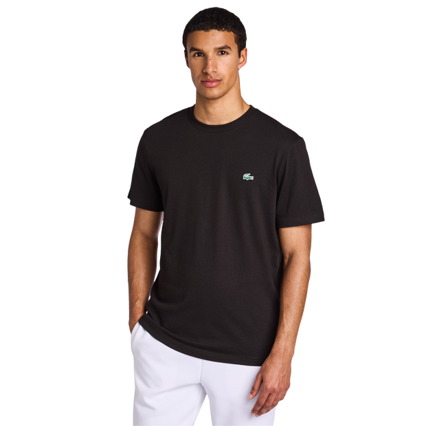 Lacoste Small Croc Uomo - Magliette Nero - Taglia XS