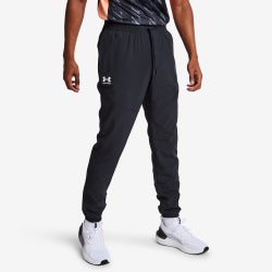 Heren Broeken - Under Armour Wovenvibe - Black-Black-White