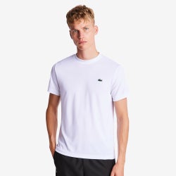 Hombre T-Shirts - Lacoste Small Croc - White-White