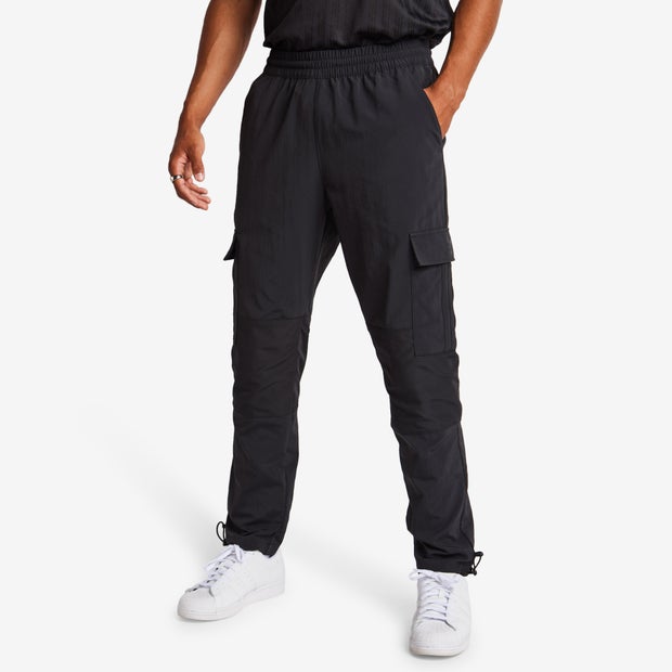 Image of Adidas Future Utility male Pantaloni - Nero - Poly Woven - Foot Locker035