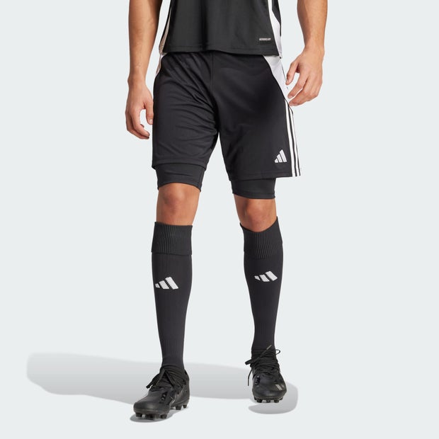 Image of Adidas Tiro 24 Training 2-in-1 male Pantaloncini - Nero - Tela di cotone - Foot Locker035