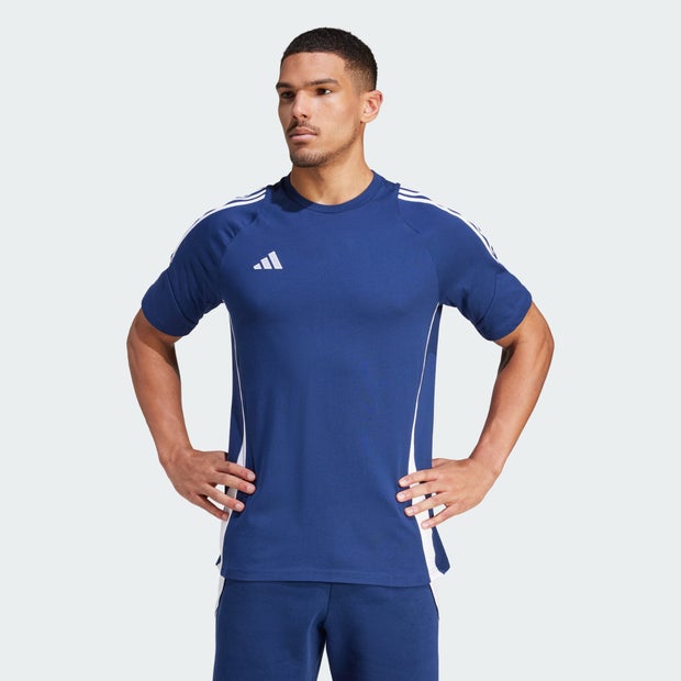 Image of Adidas Tiro 24 male Magliette - Blu - Jersey di cotone - Foot Locker035