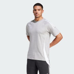 Homme T-Shirts - adidas Tiro 24 - Medium Grey Heather-White