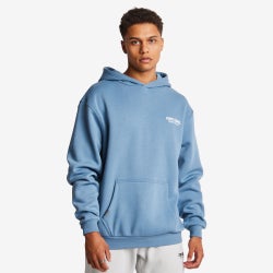 Herren Hoodies - Street Cartel Russo - Slate Blue-White