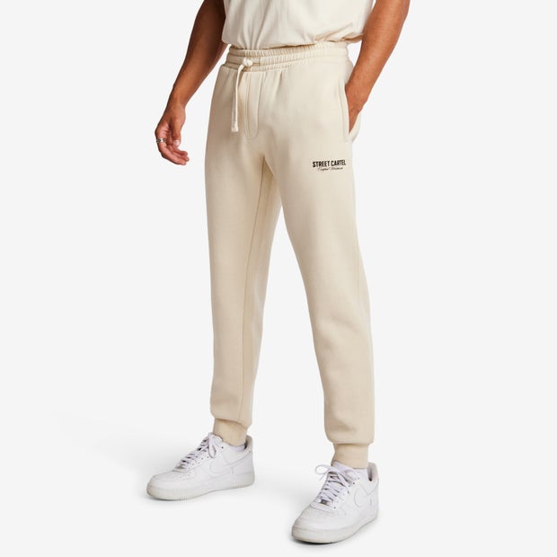 Street Cartel Russo Men Pants - White - Size XS