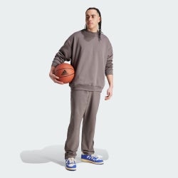 Hombre Sweatshirts - adidas One Bball Crew - Charcoal-Charcoal