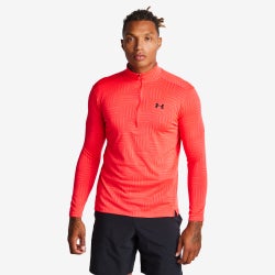 Heren Track Tops - Under Armour Tech - Racer Red-Racer Red