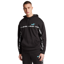 Hombre Hoodies - Puma Essentials+ Tape - Black-Black