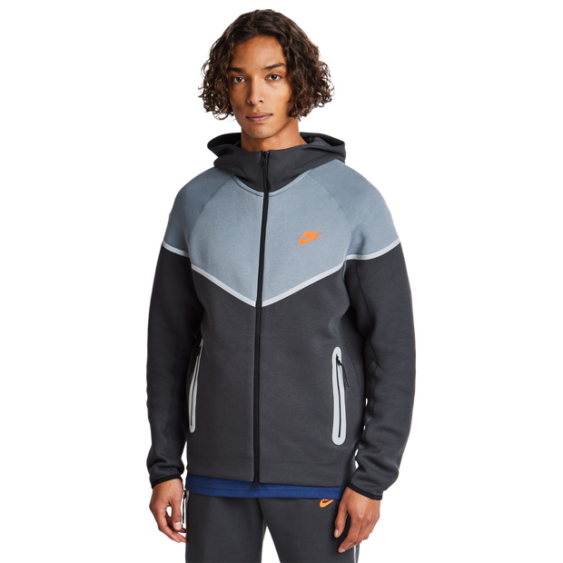 Image of Nike Tech Fleece male Felpe con cappuccio - Grigio - Foot Locker035