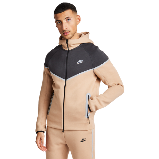 Image of Nike Tech Fleece male Felpe con cappuccio - Marrone - Foot Locker035