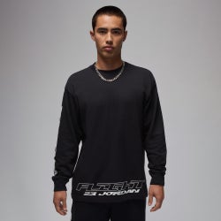 Men Sweatshirts - Jordan Flight Mvp - Black-Sail