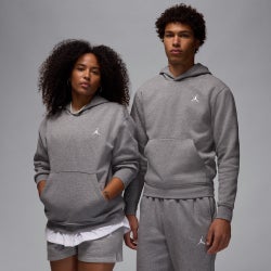 Herren Hoodies - Jordan Brooklyn - Carbon Heather-White