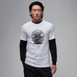 Homme T-Shirts - Jordan Gfx - White-Black