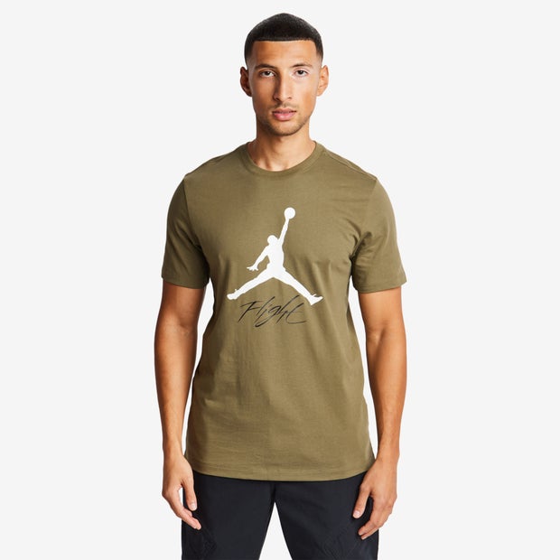 Image of Jordan Jumpman male Magliette - Olivo - Foot Locker035