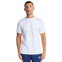 Men T-Shirts - Jordan Flight Essential - White-White