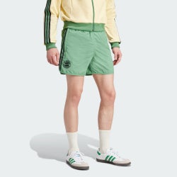 Herren Shorts - adidas Fc Bayern Adicolor Classics 3-Stripes - Preloved Green-Preloved Green