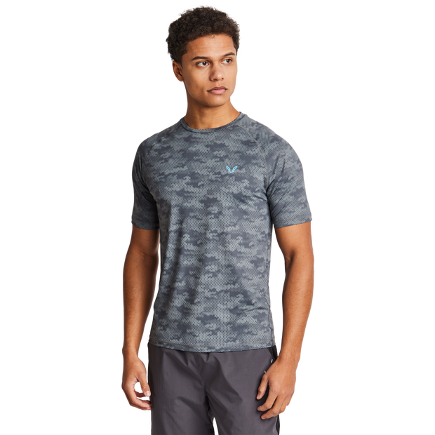 Okami Construct Men T-Shirts - Grey - Size M - Poly Jersey