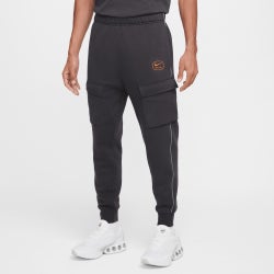 Hombre Pantalones - Nike Swoosh Air - Anthracite-Safety Orange