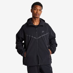 Hombre Hoodies - Nike Tech Woven - Black-Black-Black