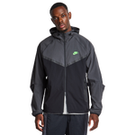 Black-Anthracite-Green Strike