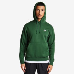 Men Hoodies - Nike Club - Fir-Fir-White