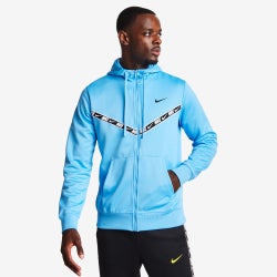 Men Track Tops - Nike Repeat - Lt Photo Blue-Lt Photo Blue