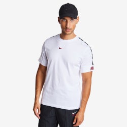 Homme T-Shirts - Nike Repeat - White-White