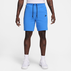 Herren Shorts - Nike Tech Fleece - Light Photo Blue-Black