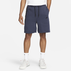 Herren Shorts - Nike Tech Fleece - Obsidian Heather-Black