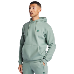 Hombre Hoodies - adidas Essentials - Silver Green-Silver Green