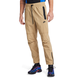 Men Pants - Nike Tech Woven Stretch Pants - Parachute Beige-Parachute Beige