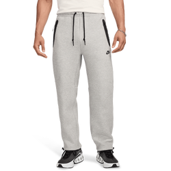 Heren Broeken - Nike Tech Fleece - Dk Grey Heather-Black