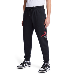 Hombre Pantalones - Jordan Baseline - Black-Gym Red-Gym Red