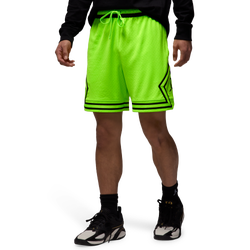 Men Shorts - Jordan Diamond - Electric Green-Black-Black