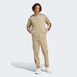 Herren Tracksuits - adidas Sportswear Colorblock - Blanch Cargo-Shadow Red