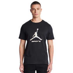 Men T-Shirts - Jordan Mj Sport - Black-White